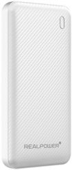 Powerbank Realpower PB-10000 SSB 10000mAh Biały. Białe powerbanki Realpower. Za 129.21 zł.