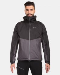 Męska kurtka typu hardshell Kilpi HURRICANE-M. Czarne kurtki męskie Kilpi, na zimę, l, bez wzorów, z hardshellu, z kapturem, do biegania. Za 731.89 zł.