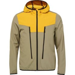 Kurtka softshell męska LOAP Urland - beż/fluo żółty L. Brązowe kurtki męskie ZONE PERFECT, na wiosnę, l, bez wzorów, z softshellu. Za 310.99 zł.