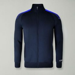Kurtka sportowa z zamkiem ENERGY oversize. Niebieskie kurtki sportowe męskie Legea, xl, bez wzorów, z poliesteru, bez kaptura, do biegania. Za 84.00 zł.