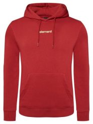 Element Bluza Lowcase BP PO ELYSF00296 Czerwony Regular Fit. Czerwone bluzy męskie Element, m, bez wzorów, z bawełny, bez ramiączek, bez kaptura. Za 319.99 zł.