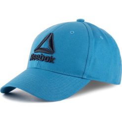 Czapka Reebok - Act Enh Baseb Cap Cyan. Niebieskie czapki męskie Reebok, bez wzorów, z materiału. Za 79.95 zł.