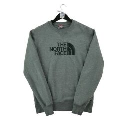 The North Face sweter męski. Szare swetry męskie The North Face, l, bez wzorów, sportowe, bez kołnierzyka, bez ramiączek. Za 114.98 zł.