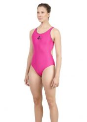 Strój Kąpielowy Aqua Sphere Essential Classic Back – Różowo-Czarny – Rozmiar 32. Czerwone stroje kąpielowe damskie Aqua Sphere, l, bez wzorów, z materiału. Za 85.57 zł.