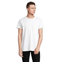 Koszulka Unisex Dla Dorosłych Re Crusader Z Recyklingu. Białe bluzki damskie SOL'S, s, bez wzorów, sportowe, bez kołnierzyka, bez ramiączek. Za 43.99 zł.