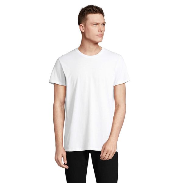 Koszulka Unisex Dla Dorosłych Re Crusader Z Recyklingu. Białe bluzki damskie SOL'S, s, bez wzorów, sportowe, bez kołnierzyka, bez ramiączek. Za 35.99 zł.