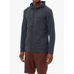Bluza polarowa męska Vaude Neyland Hiking Hoody. Czarne bluzy sportowe męskie Vaude, m, bez wzorów, z polaru, bez kaptura. Za 398.99 zł.