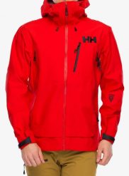 Kurtka z membraną męska Helly Hansen Odin 9 Worlds 3.0 Jacket. Czerwone kurtki męskie Helly Hansen, m, bez wzorów, z materiału, bez kaptura. Za 1,849.00 zł.
