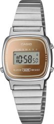 Zegarek Casio Zegarek damski Casio LA670WES-4AEF srebrny. Szare zegarki damskie Casio, srebrne. Za 224.00 zł.