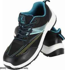 SPWS Półbuty bezpieczne SCALA męskie tkanina Oxford mikrofibra podnosek stalowy wkładka podeszwa antypoślizgowa olejoodporna antyelektrostatyczna BRSC. Szare półbuty męskie SPWS, bez wzorów, z mikrofibry, bez obcasa, bez zapięcia. Za 162.97 zł.