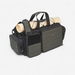 Torba transportowa Solognac 500 dla strzelców sportowych. Czarne torby na ramię męskie SOLOGNAC, z materiału, na ramię. Za 299.99 zł.
