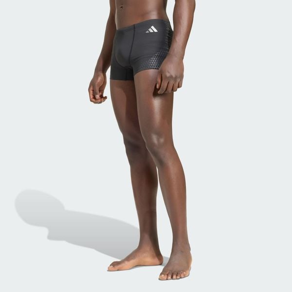BOKSERKI DO PŁYWANIA SPEEDTECH. Czarne bokserki męskie Adidas, bez wzorów, z dzianiny. Za 199.00 zł.