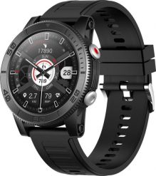 Smartwatch Bemi Voyager Czarny. Czarne zegarki smartwatch BEMI, bez wzorów. Za 429.82 zł.