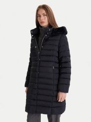 Geox Płaszcz zimowy Bettanie W5626H T3122 F1624 Granatowy Regular Fit. Niebieskie płaszcze damskie Geox, na zimę, bez wzorów, z syntetyku, bez kołnierzyka, bez kaptura. Za 1,349.00 zł.