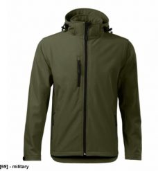 Kurtka męska MALFINI - ADLER - Softshell kurtka męska, 300 g/m, 6% elastan, 94% poliester, - rozmiar military XL. Kurtki męskie MALFINI, m, bez wzorów, z elastanu, bez kaptura. Za 224.79 zł.