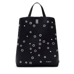 Plecak Desigual. Czarne plecaki damskie Desigual, bez wzorów. Za 219.99 zł.