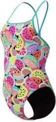 Speedo Damski Strój kąpielowy FL PRINTED TURNBACK AF. Stroje kąpielowe damskie Speedo, bez wzorów. Za 138.31 zł.