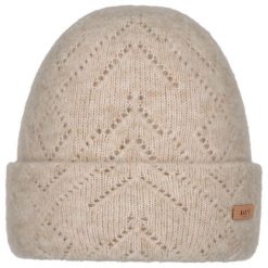 Czapka damska Barts Bridgey. Brązowe czapki damskie Barts, na zimę, bez wzorów, z dzianiny, sportowe. Za 150.00 zł.