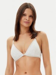 Tommy Hilfiger Biustonosz braletka UW0UW05739 Szary. Szare biustonosze Tommy Hilfiger, bez wzorów, z bawełny. Za 79.99 zł.