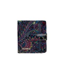 Portfel damski BajuBaj z naturalnej skóry licowej – funkcjonalny i stylowy PD1042s126. Niebieskie portfele damskie ze skóry. Za 128.25 zł.