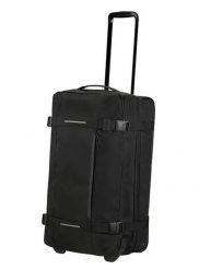 Torba podróżna Urban Track Duffle M. Czarne torby podróżne damskie American Tourister, bez wzorów, z materiału. Za 519.99 zł.