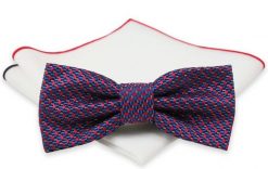 Stylowa mucha + poszetka - Chattier, Męska. Krawaty i muchy Chattier, bez wzorów, eleganckie. Za 59.00 zł.