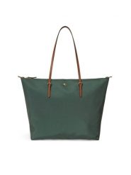 LAUREN RALPH LAUREN Torebka 431950007017 Zielony. Zielone shopperki damskie Lauren Ralph Lauren, bez wzorów, z materiału, bez dodatków. Za 799.99 zł.