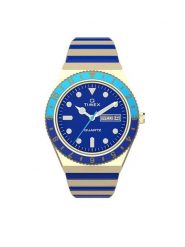 Timex Zegarek Q Timex Malibu TW2V38500 Złoty. Żółte, cyfrowe zegarki damskie Timex, złote. Za 549.99 zł.