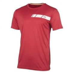 Koszulka sportowa męska Dunlop Club Crew. Czerwone koszulki sportowe męskie Dunlop, m, bez wzorów, z poliesteru, bez ramiączek. Za 231.00 zł.