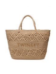 TWINSET Torebka 251TD8110 Beżowy. Brązowe shopperki damskie Twinset, bez wzorów, z materiału, bez dodatków. Za 1,079.00 zł.