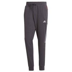 Spodnie męskie adidas Aeroready Motion Sport Pants. Szare spodnie sportowe męskie Adidas, m, bez wzorów, z dresówki, na fitness i siłownię. Za 176.00 zł.