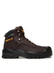 CAT Footwear Trapery Striver Bump St S3 P725098 Brązowy. Brązowe buty zimowe męskie CAT Footwear, bez wzorów, z nubiku, bez obcasa, bez zapięcia. Za 419.99 zł.