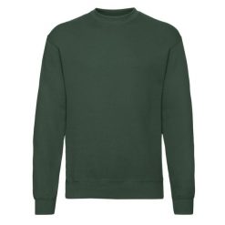 Męska Klasyczna Bluza Wkładana Przez Głowę. Zielone bluzy męskie fruit of the loom, m, bez wzorów, klasyczne, bez ramiączek, bez kaptura. Za 62.99 zł.