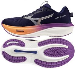Mizuno Buty Wave Rider 30 W (J1GW262074). Obuwie sportowe damskie Mizuno, bez wzorów, bez zapięcia. Za 456.02 zł.