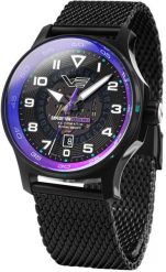 Zegarek męski Vostok Europe YN55-592C760B czarny. Czarne zegarki męskie Vostok Europe, bez wzorów. Za 3,040.93 zł.