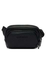 Armani Exchange Nerka XM002032 AF19929 UC001 Czarny. Czarne saszetki i nerki męskie Armani Exchange, bez wzorów, ze skóry. Za 469.99 zł.