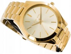 Zegarek Michael Kors Damski Zegarek Michael Kors Runway MK3179 Lśniące Złoto. Żółte zegarki damskie Michael Kors, złote. Za 303.99 zł.