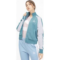 Puma Classics T7 Bluza Niebieski. Niebieskie bluzy damskie Puma, s, bez wzorów, z bawełny, bez ramiączek, bez kaptura. Za 274.95 zł.