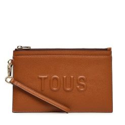 Torebka TOUS. Brązowe torebki do ręki damskie tous, bez wzorów, bez dodatków. Za 479.99 zł.