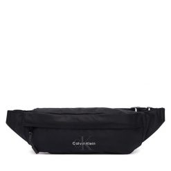 Nerka Calvin Klein. Czarne saszetki i nerki męskie Calvin Klein, bez wzorów. Za 289.99 zł.