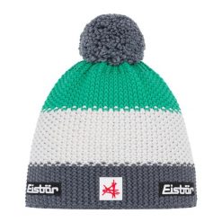 Czapka Eisbar Star Pompon MÜ SA. Zielone czapki damskie Eisbar, bez wzorów, z wełny, retro. Za 205.51 zł.