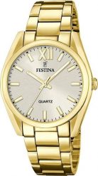 Zegarek Festina Zegarek damski Festina F20640-1 złoty. Żółte zegarki damskie Festina, złote. Za 509.00 zł.
