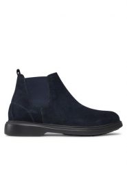 Geox Sztyblety U Ottavio U16DCC 00022 C4002 Granatowy. Niebieskie botki męskie Geox, bez wzorów, ze skóry, bez obcasa, bez zapięcia. Za 409.99 zł.