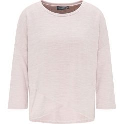 Sweter "Sara" w kolorze jasnoróżowym. Czerwone swetry nierozpinane damskie Broadway NYC, s, bez wzorów, z asymetrycznym kołnierzem, bez ramiączek. W wyprzedaży za 59.95 zł.