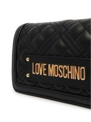 LOVE MOSCHINO Torebka JC5681PP1OLA0000 Czarny. Czarne torebki do ręki damskie Love Moschino, bez wzorów, ze skóry, bez dodatków. Za 639.99 zł.