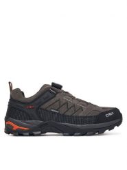 CMP Trekkingi Rigel Low Fitgo Wp 3Q13587 Brązowy. Brązowe buty zimowe męskie CMP, ze skóry, bez zapięcia. Za 529.99 zł.