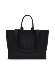 TOUS Torebka Shopper Xl. Amaya T La Rue New 2002025851 Czarny. Czarne shopperki damskie tous, bez wzorów, ze skóry, bez dodatków. Za 849.99 zł.