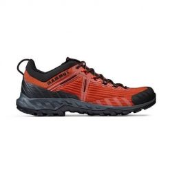 Buty trekkingowe męskie Mammut Alnasca Knit Iii Low Gtx. Brązowe buty zimowe męskie Mammut, z materiału, bez zapięcia. Za 1,155.00 zł.