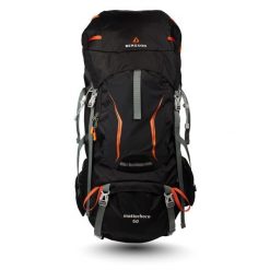 Plecak turystyczny BERGSON MATTERHORN1 60 L. Czarne plecaki męskie Bergson, bez wzorów, z materiału. Za 479.00 zł.