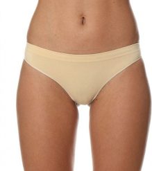 Brubeck Stringi damskie TH00182A Comfort Cotton beżowe r. M. Brązowe bielizna sportowa damska Brubeck, m, bez wzorów. Za 42.46 zł.